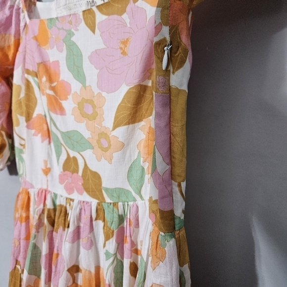 Mille Manon Floral Cotton Maxi Dress in Harmony Floral - Picture 6 of 13